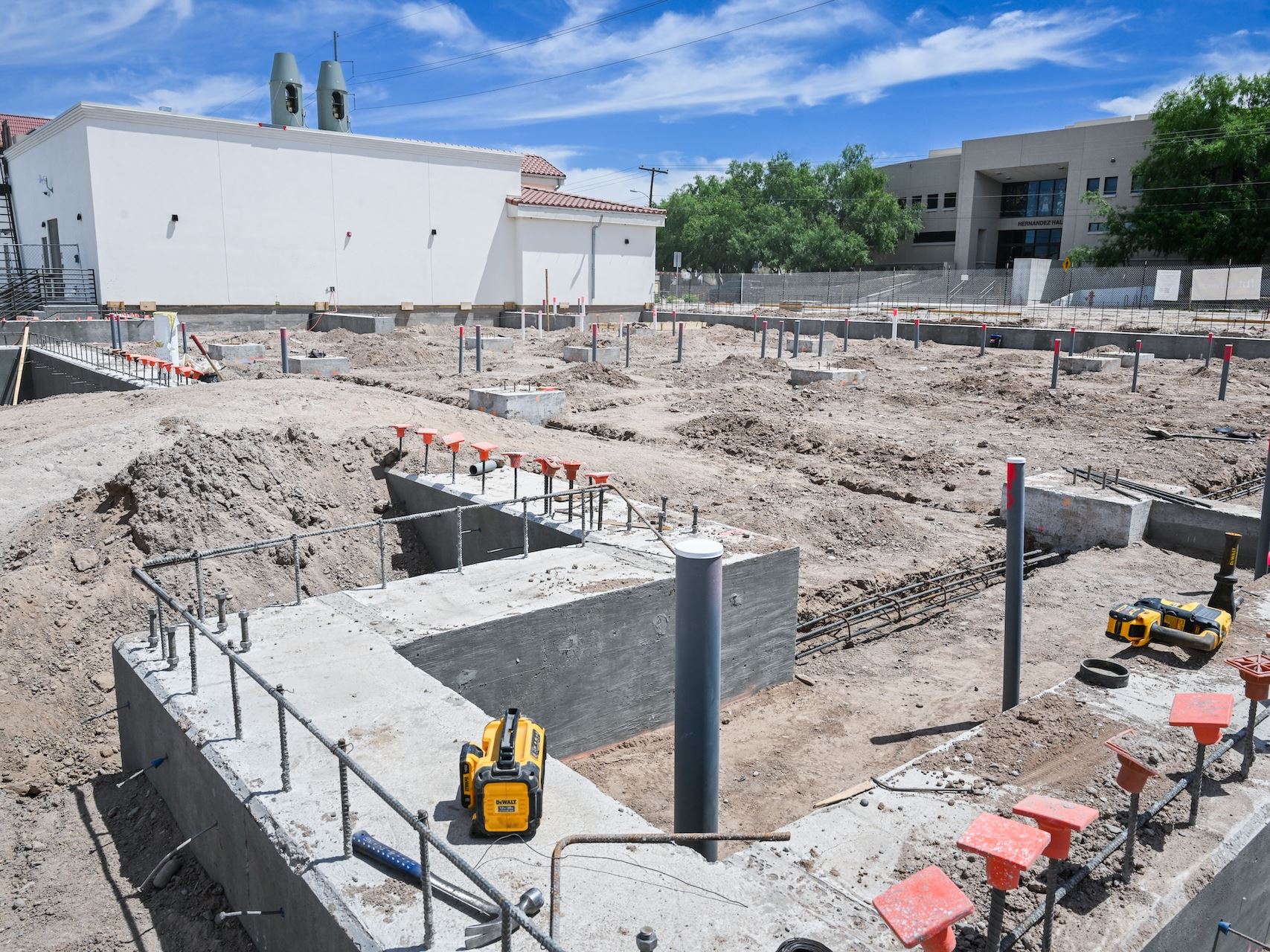 Photo of New Mexico State University s Biomedical Research Building expansion project