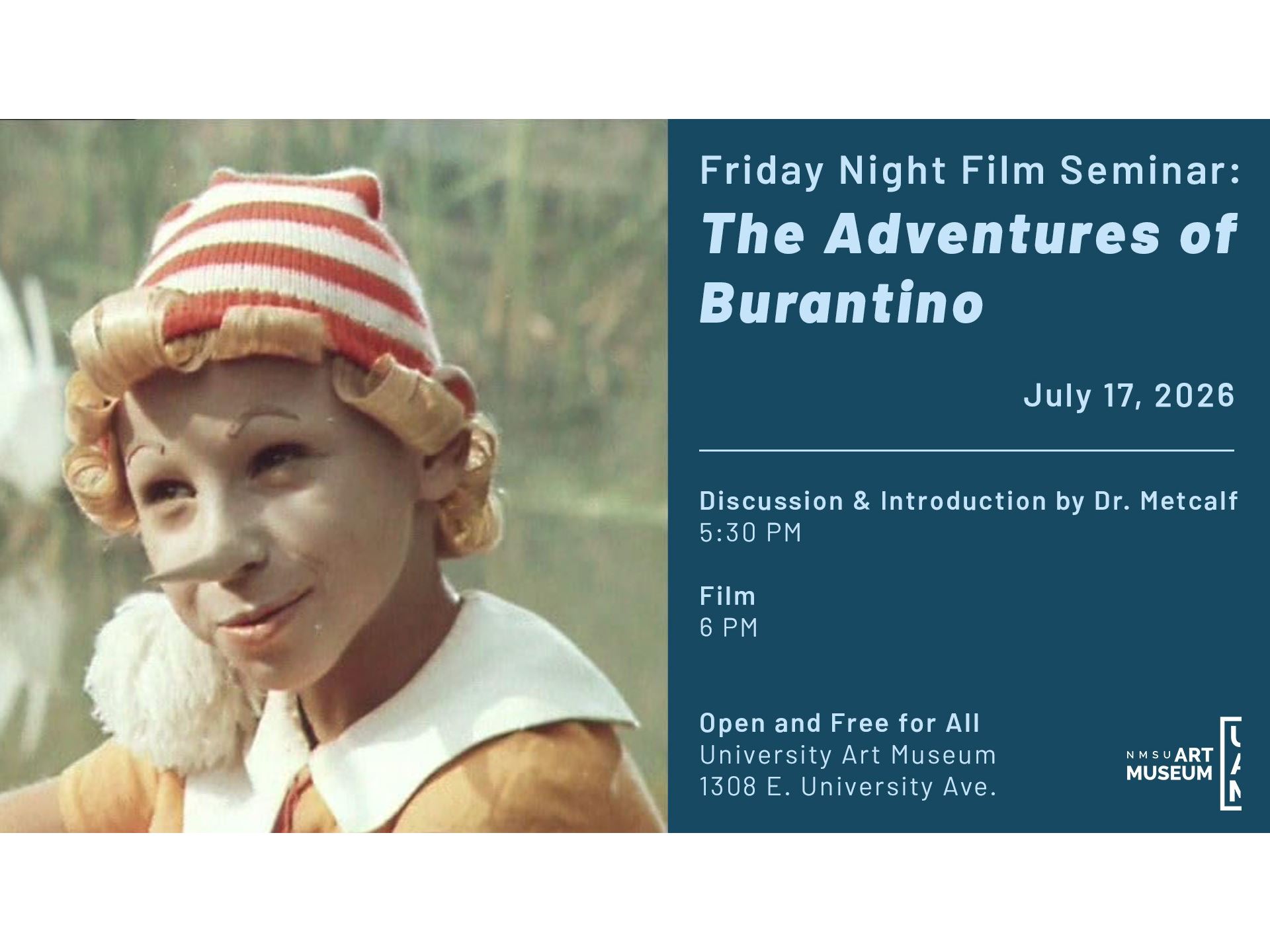 NMSU Art Museum to host free movie inspired by summer exhibition