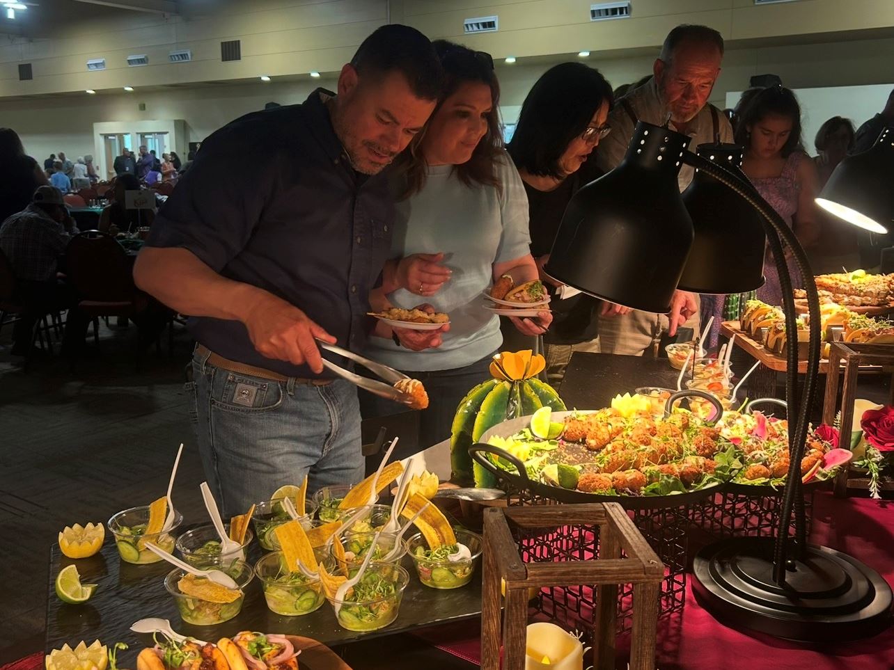 Photo of NMSU Catering earning People s Choice Award at Taste of Las Cruces 2026