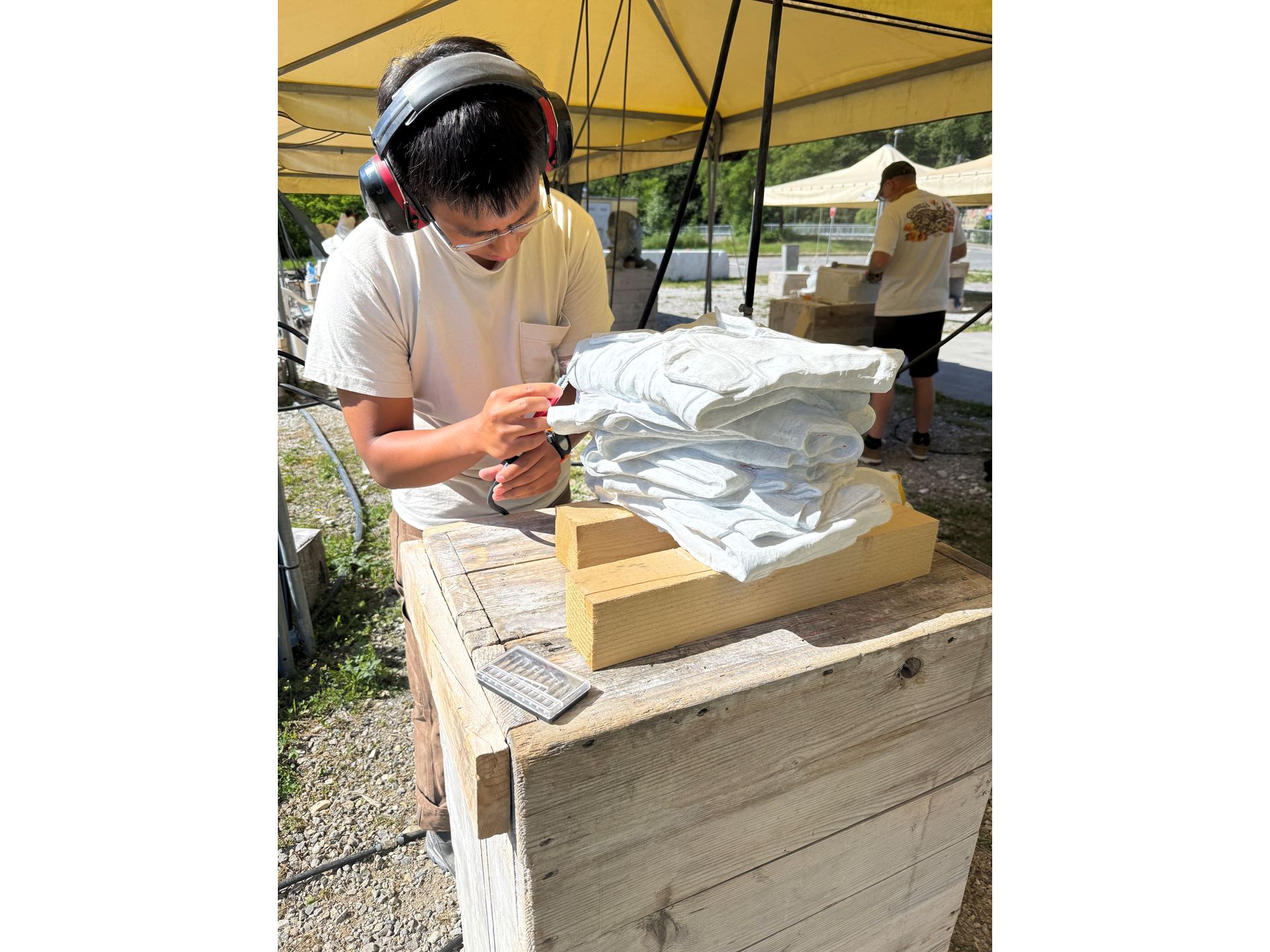 Ancient stone meets high tech NMSU faculty student team travels to Italy