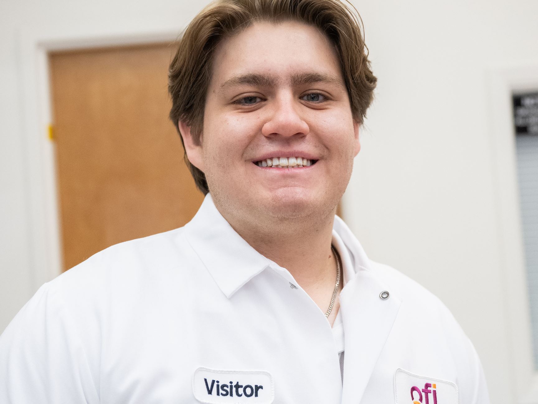 Photo of Jose Aragon interning at Olam Food Ingredients