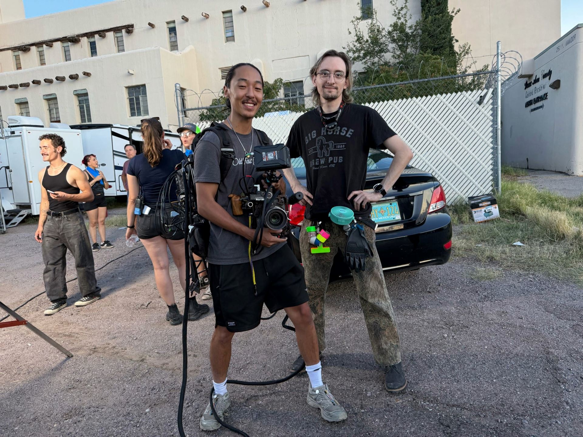 Movie filming in Las Cruces employs NMSU students alumni