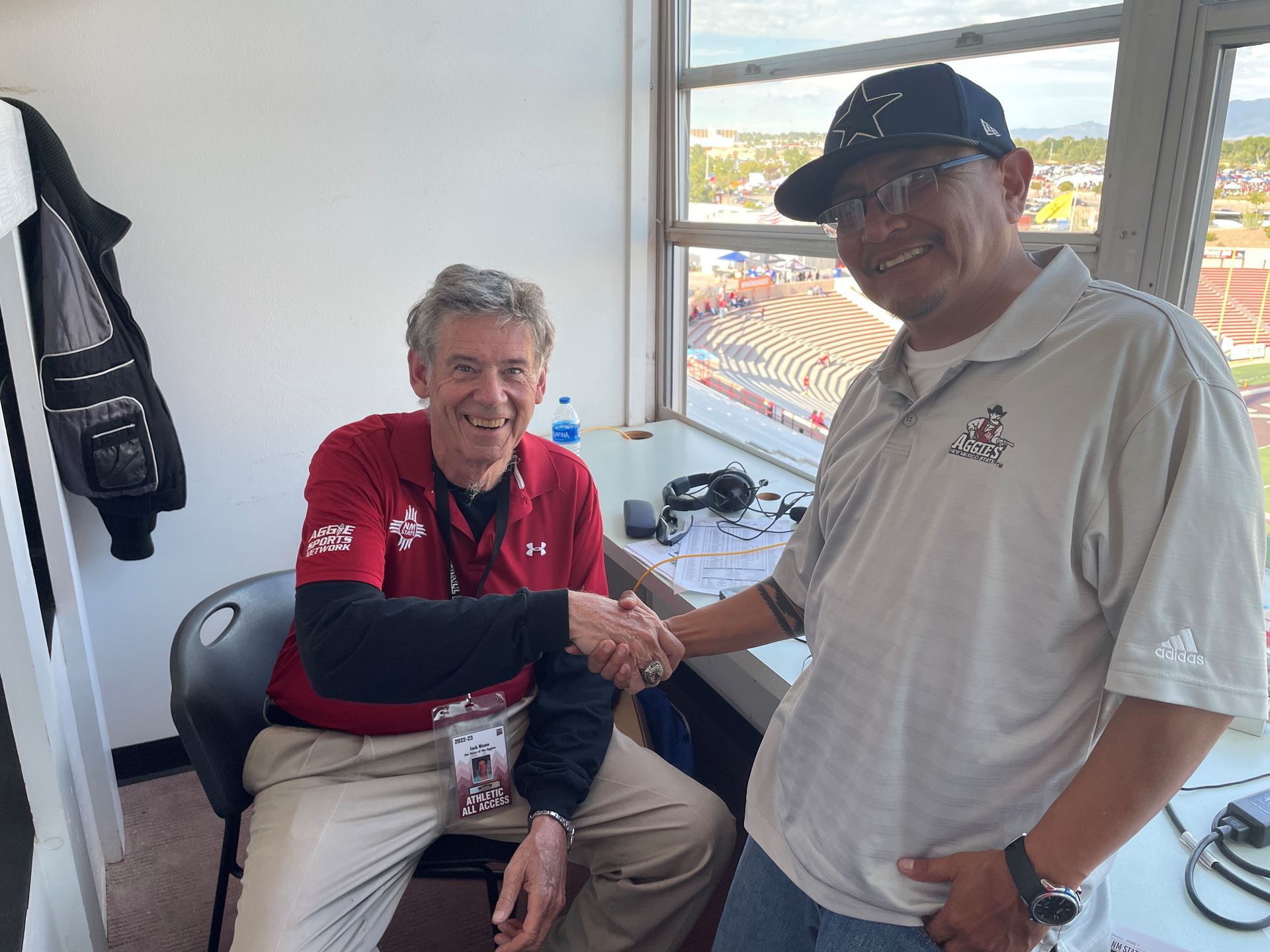 NMSU Alumnus and historic Navajo broadcaster inducted into Hall of Fame