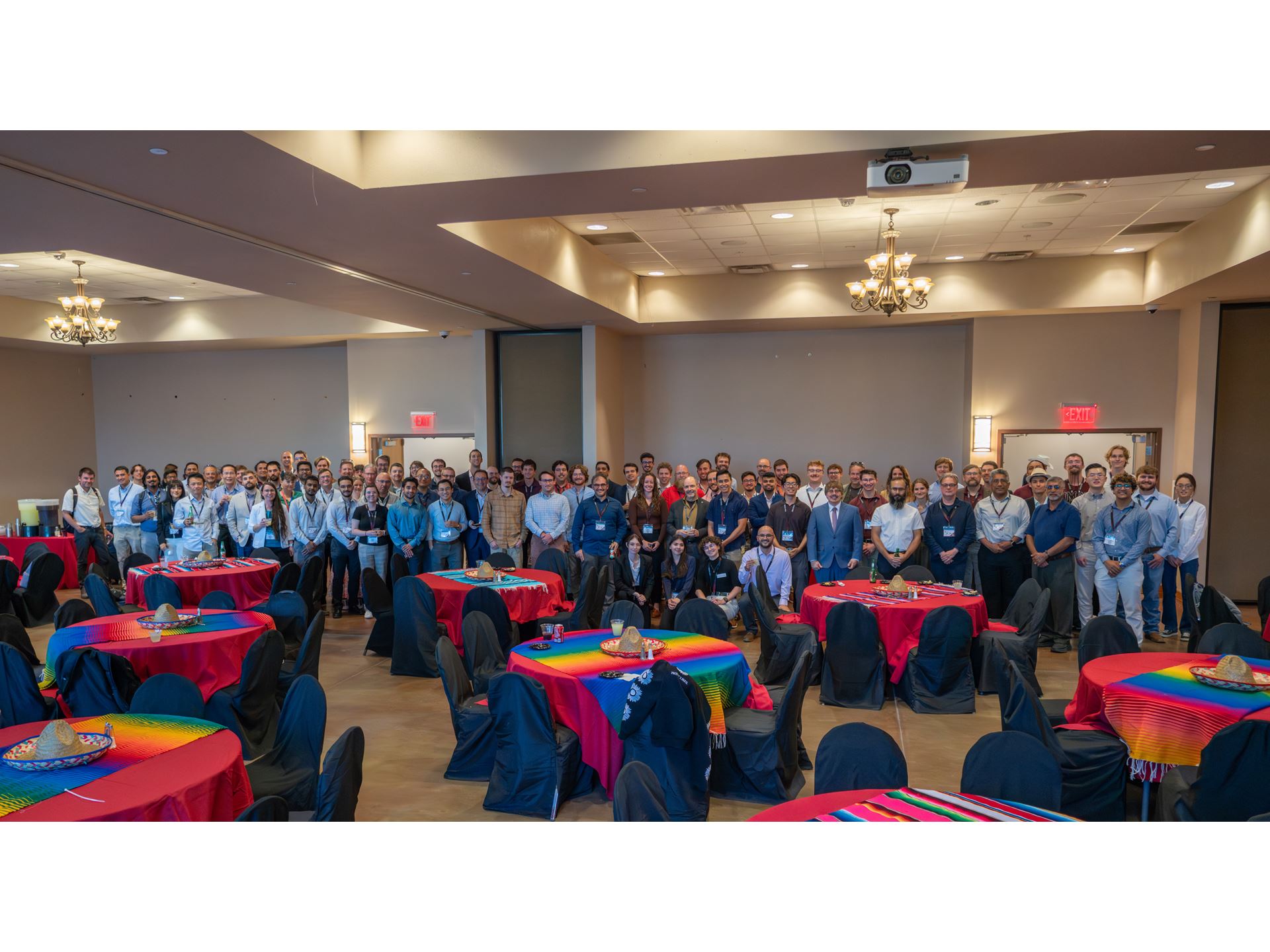Description Attendees of the 16th Ablations Workshop pose for a photo