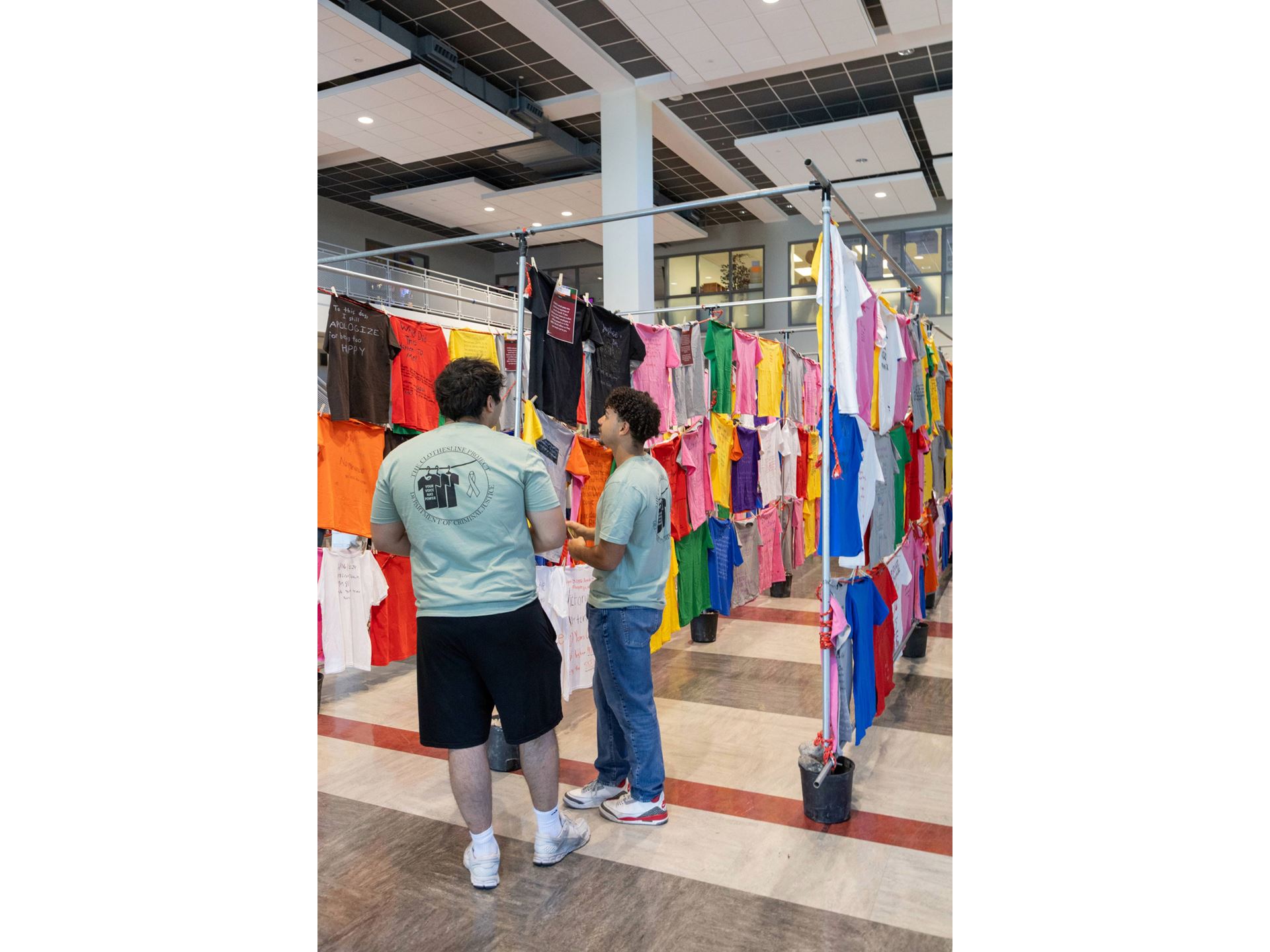 Clothesline Project brings awareness beyond statistics expanded to a month