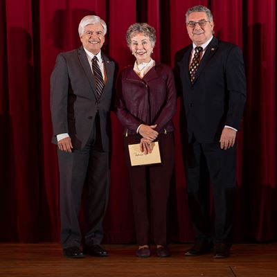 New Mexico State University Professor Emerita Patricia Hynes (center) has been appointed to the Standing Committee on Ne