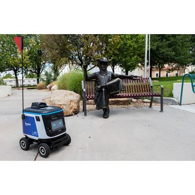 The Kiwibot food delivery service is launching at New Mexico State University, giving students, faculty and staff a quic