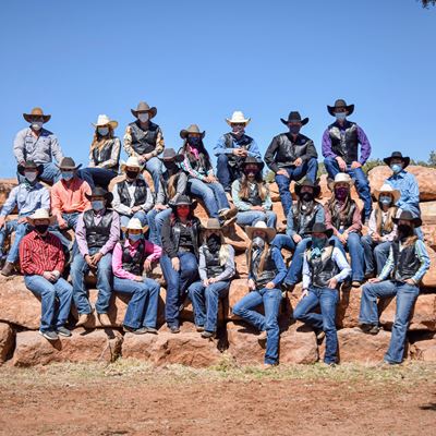 The New Mexico State University rodeo team completed the 2020-2021 regular season with a string of victories. The women’