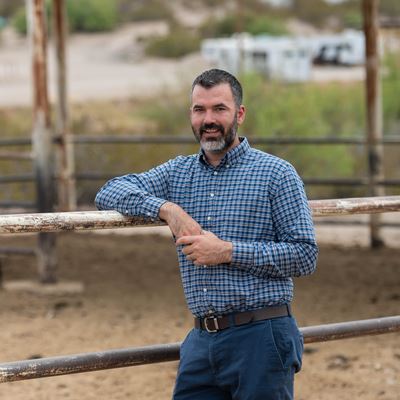 Brandon Smythe, Director of New Mexico State University’s Veterinary Entomology Research Laboratory