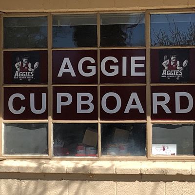 The New Mexico State University Aggie Cupboard helps the campus community and offers free supplementary food assistance.