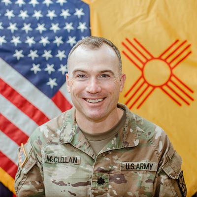 Lt. Col. Mark McClellan, NMSU Army ROTC commander.