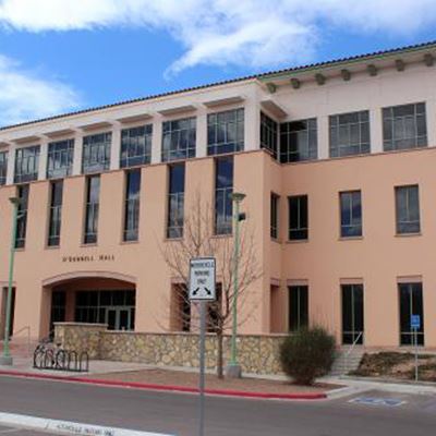 A fire damaged New Mexico State University’s O’Donnell Hall Monday, July 6. The building, which primarily houses the Col