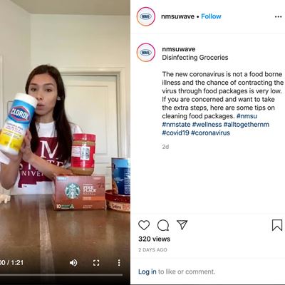 WAVE Instagram posts