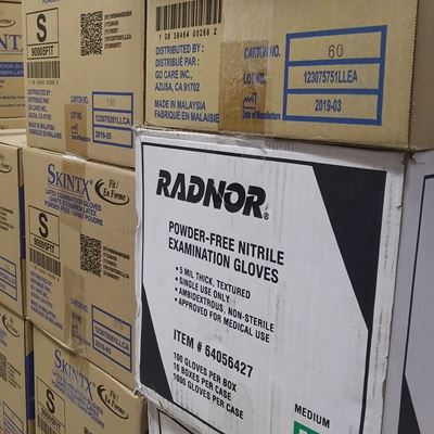 NMSU's chemistry and biochemstry department delivered boxes of gloves, along with masks and goggles