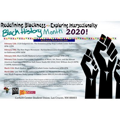 Black history month flyer