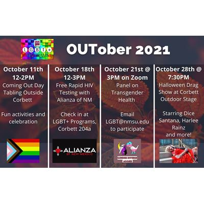 OUTober 2021 flyer