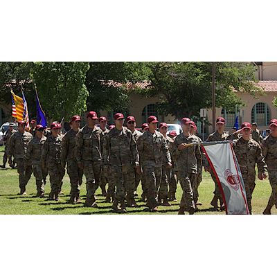 NMSU ROTC 121st Pass in Review at Pride Field April 27