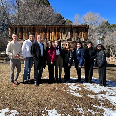 Students and a professor from New Mexico State University s College of Business recently visited Los Alamos National Lab