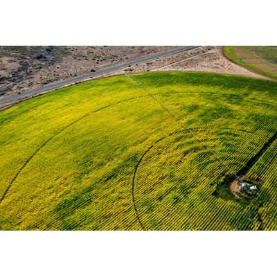 Aerial photo of the NMSU Farmington science center