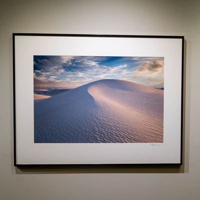 Photo of Into the Great White Sands at NMSU Branson Library exhibit