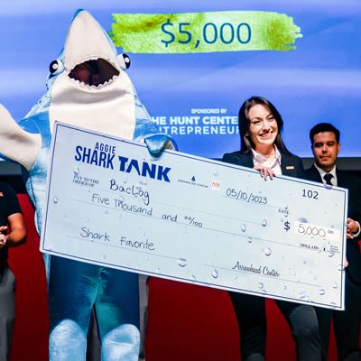 Photo of Adriana Garcia Shark Favorite for Aggie Shark Tank 2023