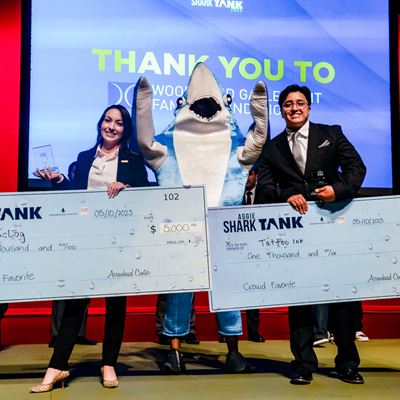 Photo of Aggie Shark Tank winners 2023