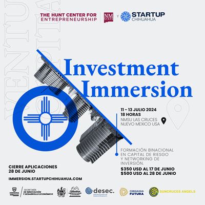 Investment Immersion flyer 2024