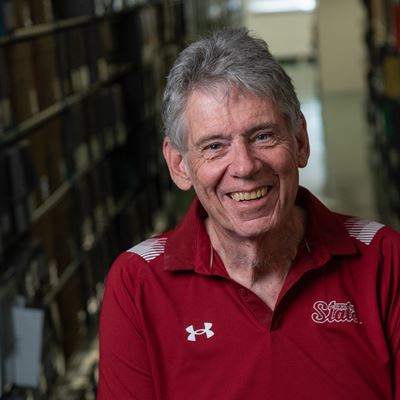 Portrait photo of Jack Nixon at Branson Library s Archives and Special Collections