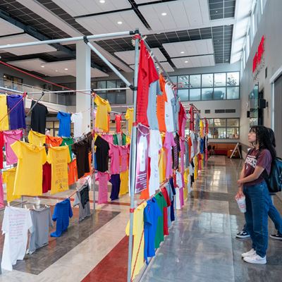 NMSU s third annual Clothesline Project brings awareness of violence and abuse