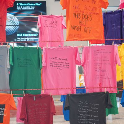 NMSU s third annual Clothesline Project brings awareness of violence and abuse