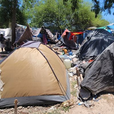 NMSU Tapia research migrant camp