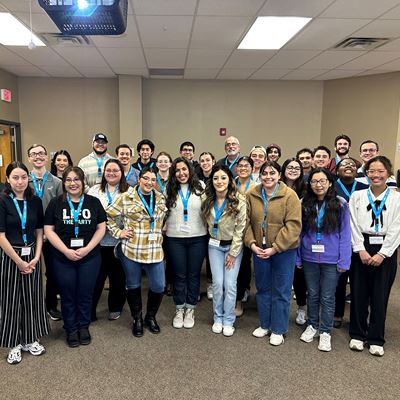 Photo of students involved with NMSU VITA program