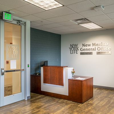 IMAGE DESCRIPTION Photo of a New York Life New Mexico office space