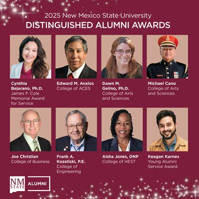 2025 Distinguished Alumni Award recipients