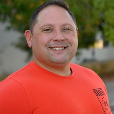 Head and shoulders of a man