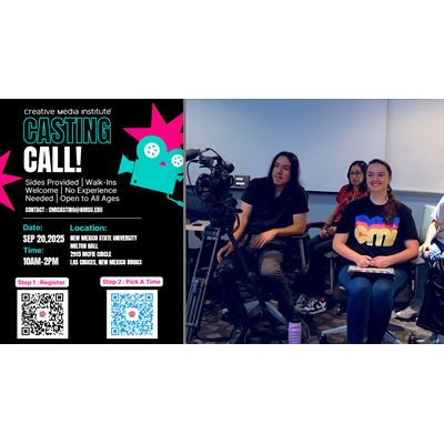 Want to be in a movie NMSU s CMI to host open casting call Saturday