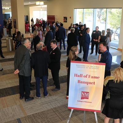 Photo of 2024 College of Business Hall of Fame banquet