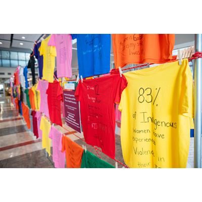 NMSU s fourth annual Clothesline Project brings awareness of violence abuse
