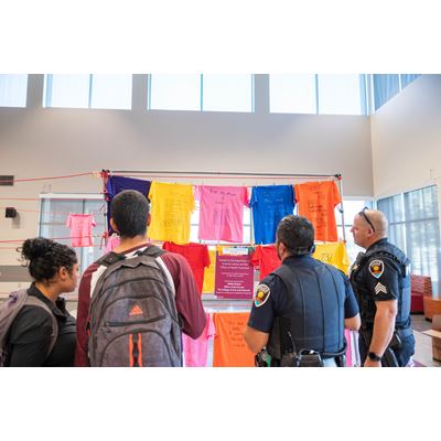 NMSU s fourth annual Clothesline Project brings awareness of violence abuse