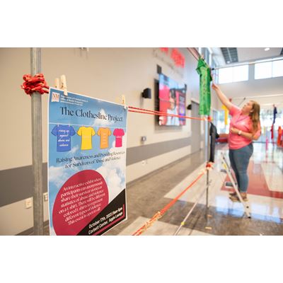 NMSU s fourth annual Clothesline Project brings awareness of violence abuse