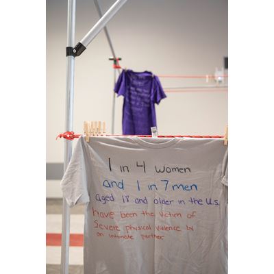 NMSU s fourth annual Clothesline Project brings awareness of violence abuse