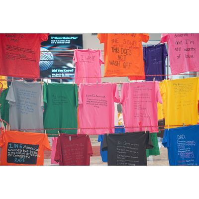 NMSU s fourth annual Clothesline Project brings awareness of violence abuse