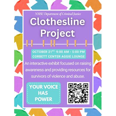 NMSU s fourth annual Clothesline Project brings awareness of violence abuse