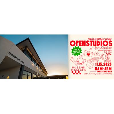 NMSU art students to offer free workshops art for sale during Open Studios event