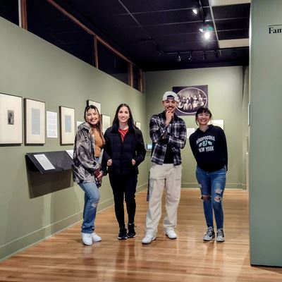 Photo of team from the NMSU Library worked to digitize catalog and preserve the Amador Family Correspondence materials