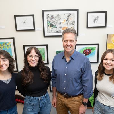 Photo of Maya Jo Yurcic Courtney Uldrich Scott Bundy and Olivia Juedeman