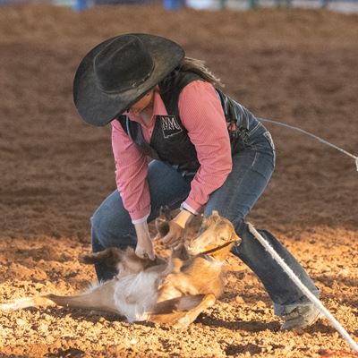 Photo of NMSU Rodeo Team NMSU photo by Josh Bachman