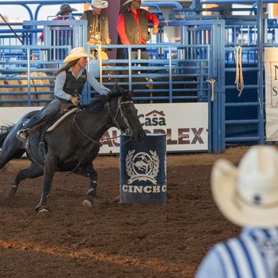 Photo of NMSU Rodeo Team NMSU photo by Josh Bachman