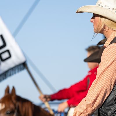 Photo of NMSU Rodeo Team NMSU photo by Josh Bachman