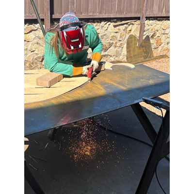 NMSU alum builds sculpture for Las Cruces Public Art Collection